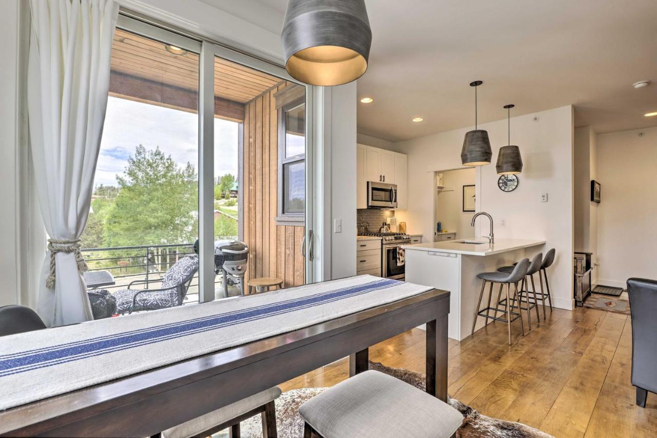 Grand Lake Condo With Balcony And Mountain Views Luaran gambar